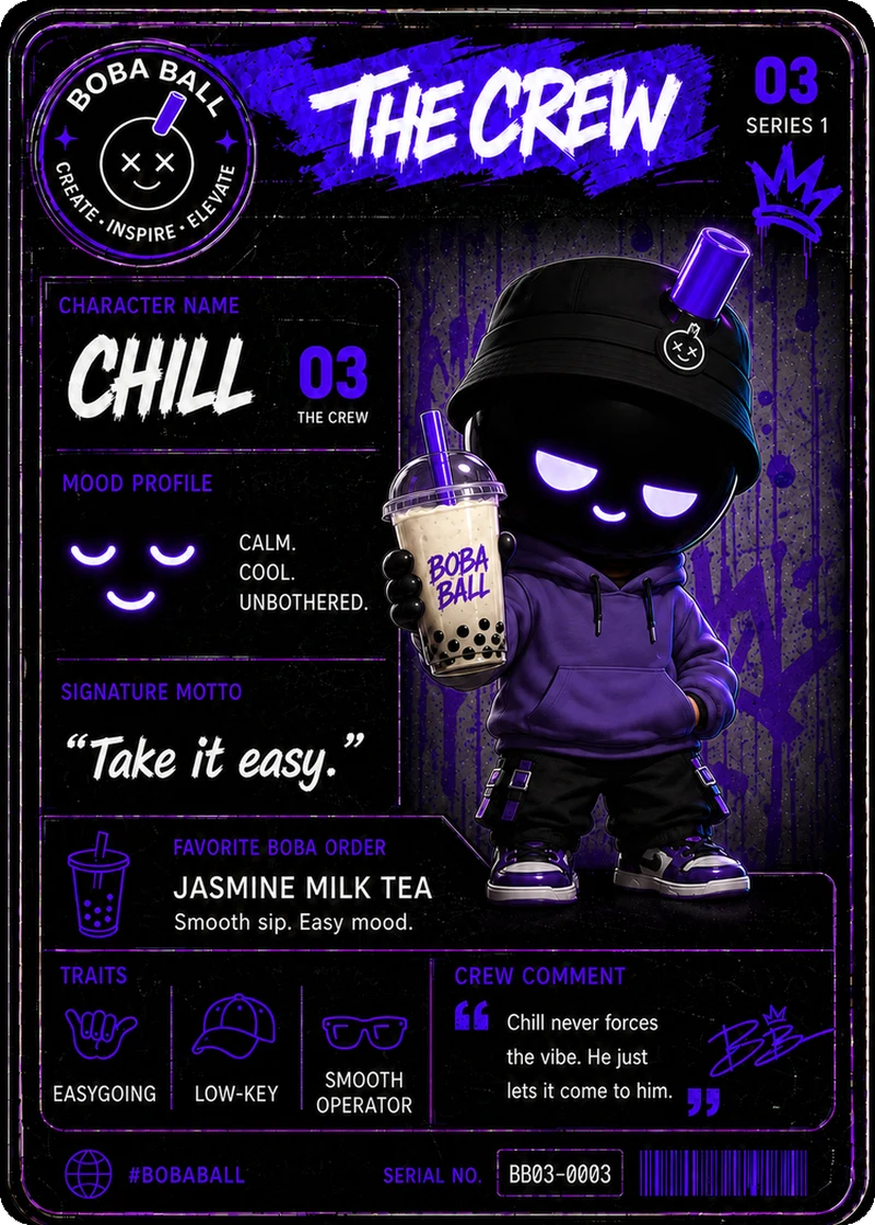 Chill Series 1 card back